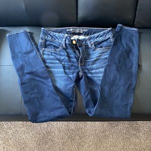 American Eagle Super Low Rise Jeans